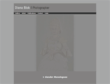 Tablet Screenshot of dianablok.com